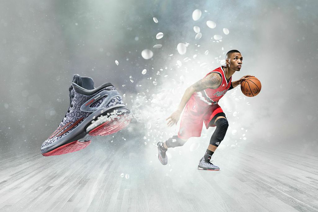 basketball player adidas shoes