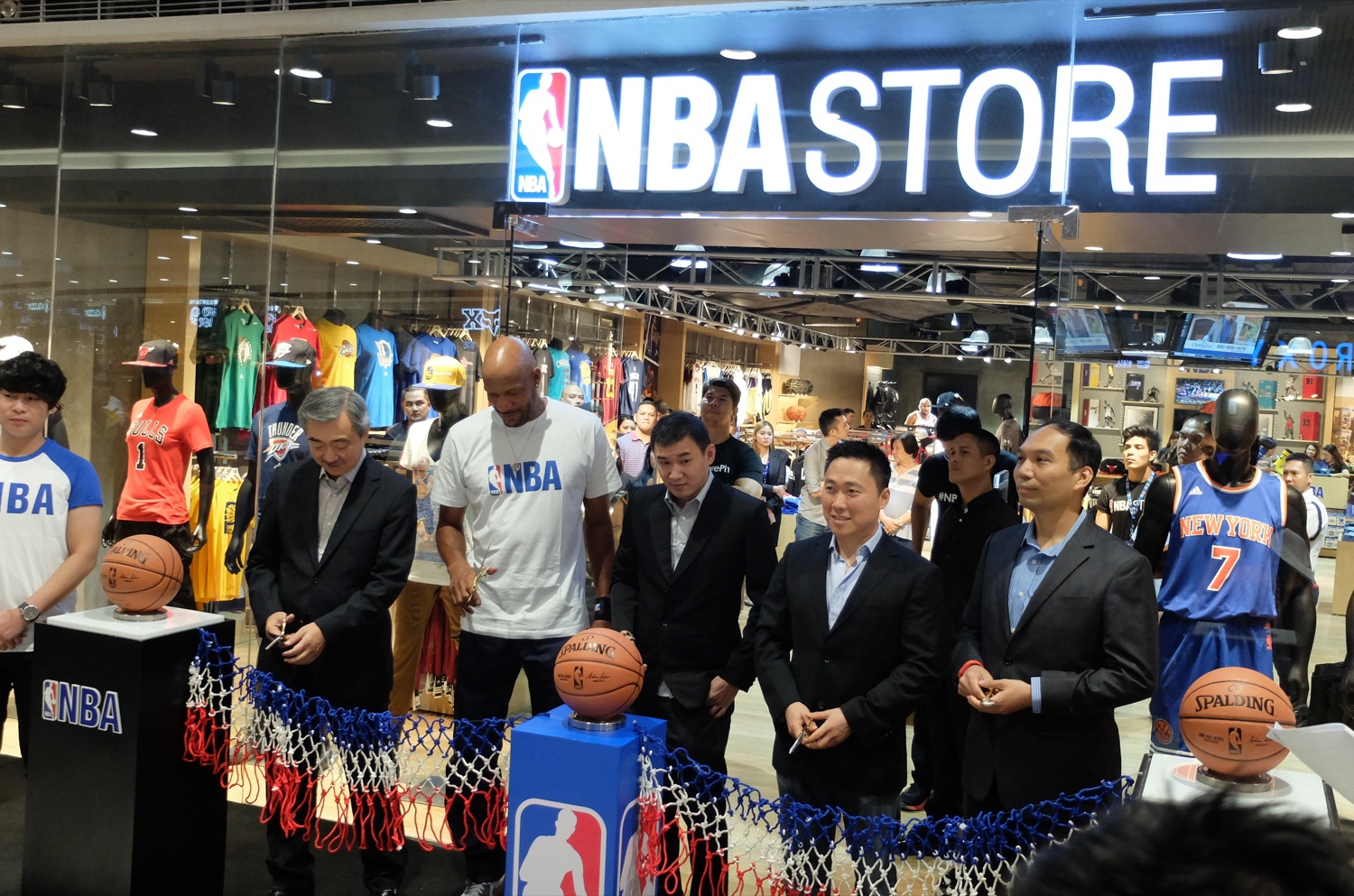 Third NBA Store opens in the PH